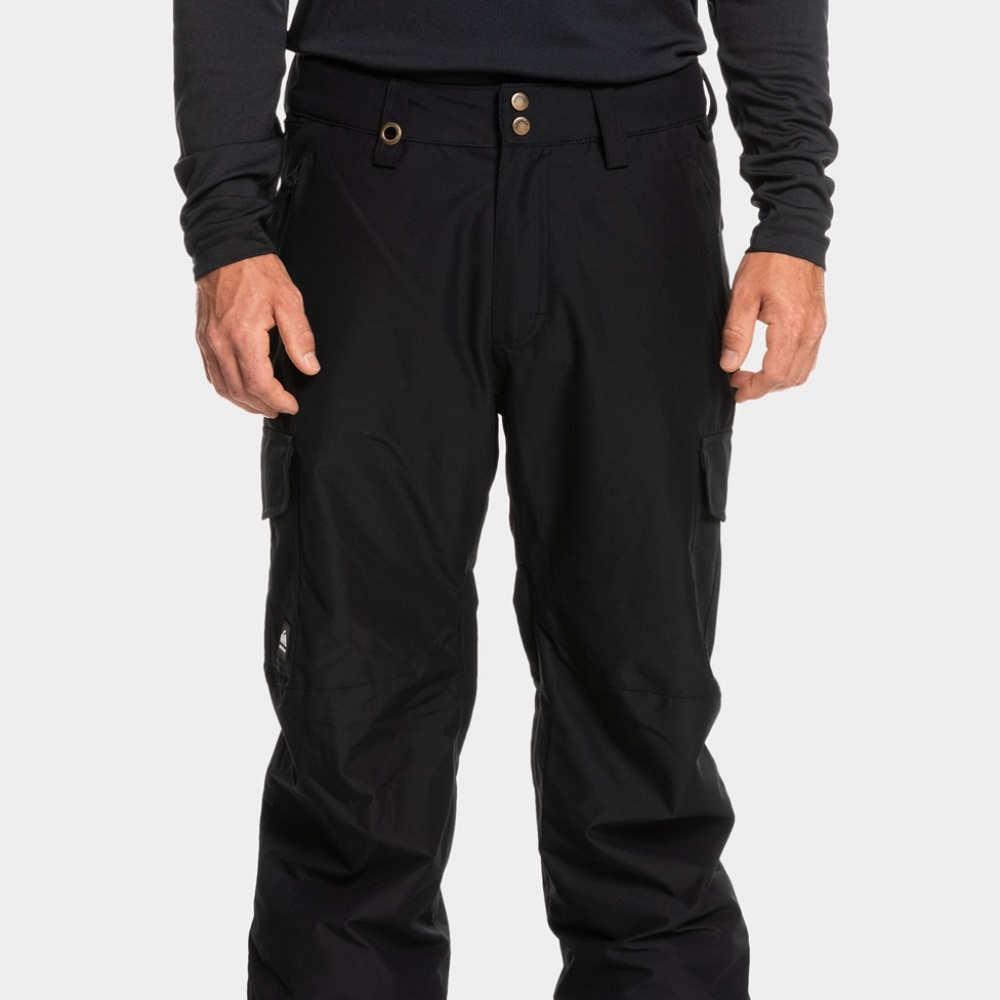 Quiksilver Porter Snow Pants - Dark Midnight Blue Gray Size Small
